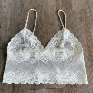 White lace bralette by PINK 🤍